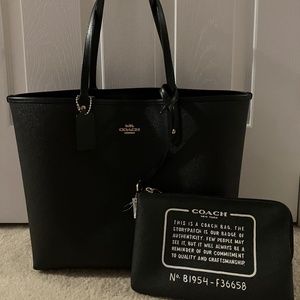 NEW Coach Reversible Tote!